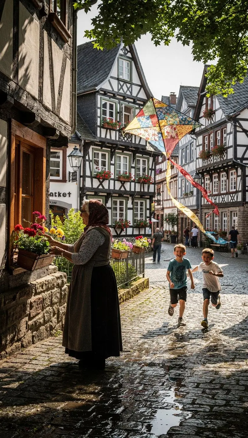 Panoramablick auf die Eifellandschaft um Monschau mit sanften Hügeln und Wäldern.
